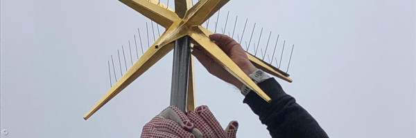 Montage der neuen Spitze